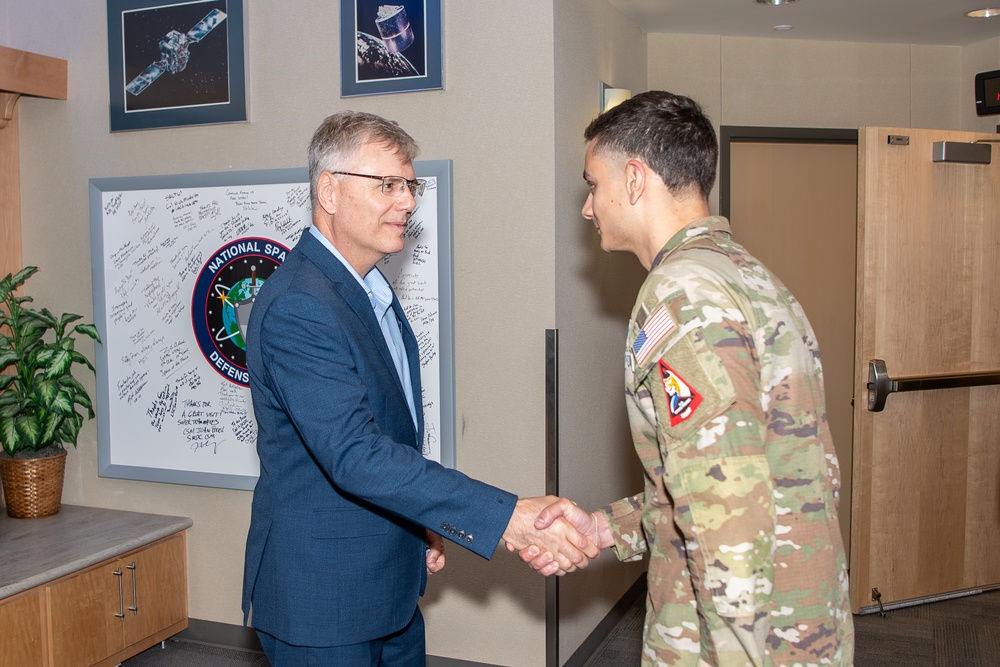 SECAF visits NSDC, DEL 15