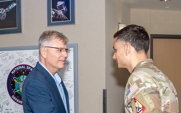 SECAF visits NSDC, DEL 15
