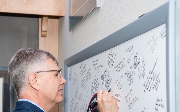 SECAF visits NSDC, DEL 15