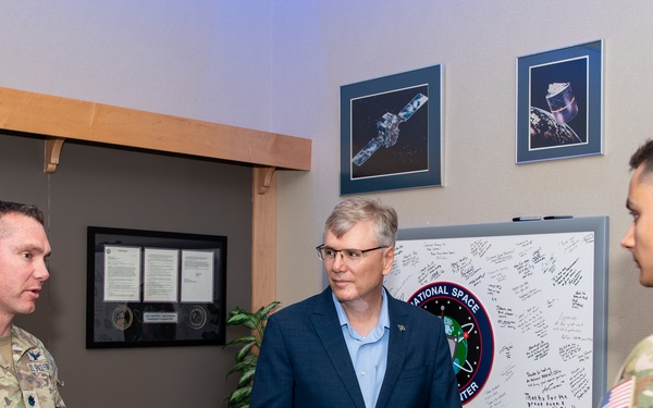 SECAF visits NSDC, DEL 15