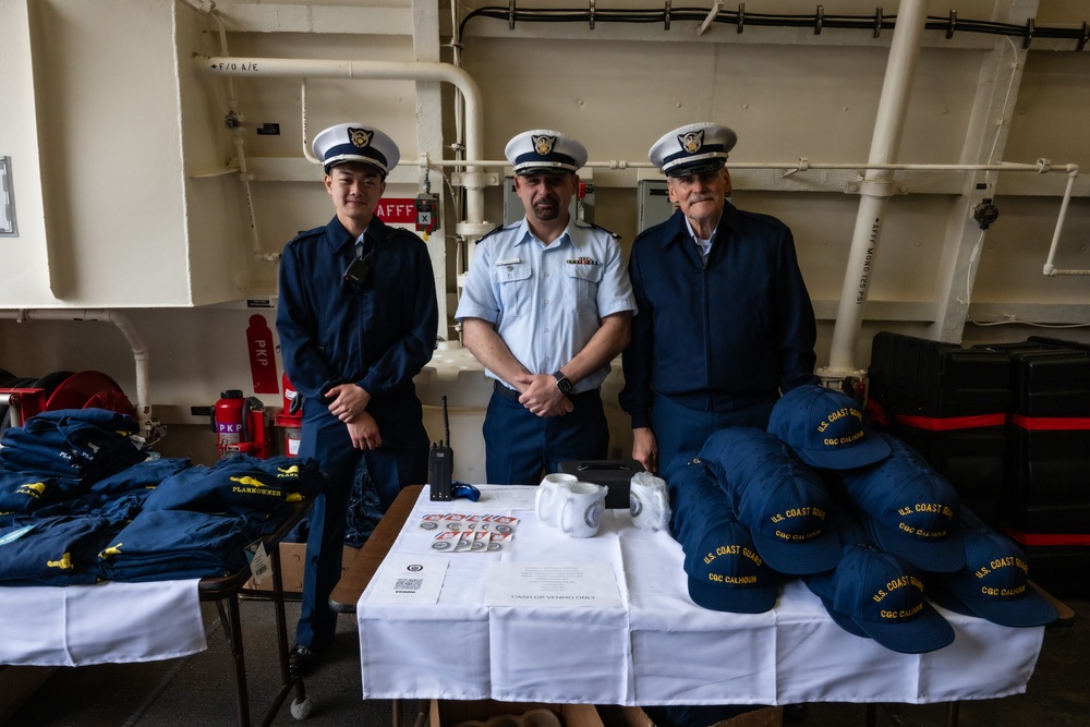 Fleet Week New York: Tours aboard Coast Guard Cutter Calhoun (WMSL 759)