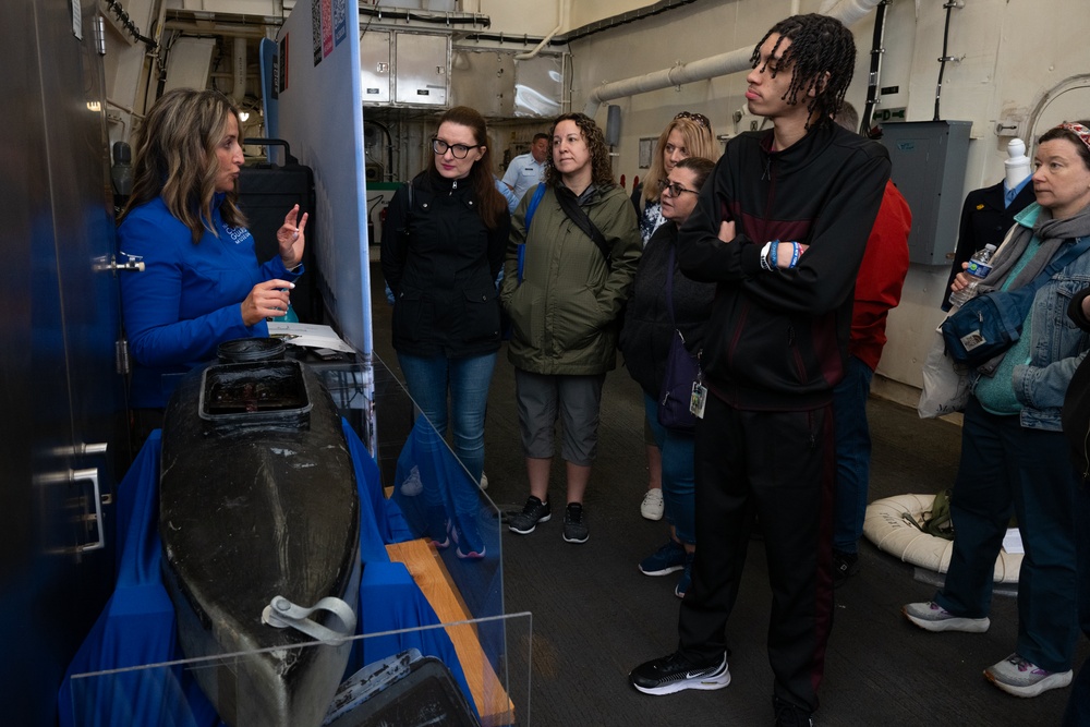 Fleet Week New York: Tours aboard Coast Guard Cutter Calhoun (WMSL 759)