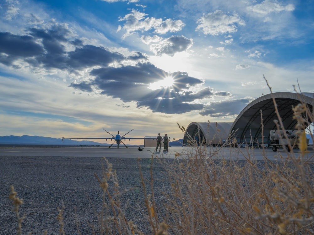 MQ-9 Reaper is Combat Ready at Creech AFB
