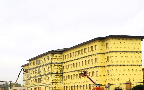 Fort McCoy's East Barracks Project reaches 45 percent complete as June 2025 begins