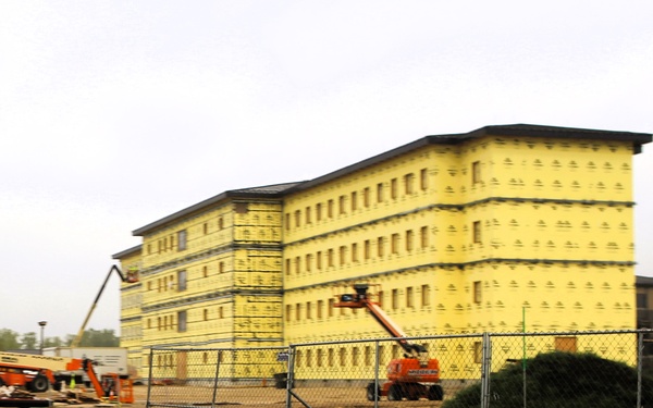 Fort McCoy's East Barracks Project reaches 45 percent complete as June 2025 begins