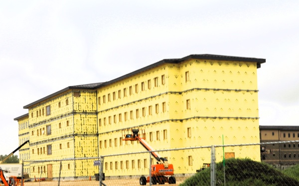 Fort McCoy's East Barracks Project reaches 45 percent complete as June 2025 begins