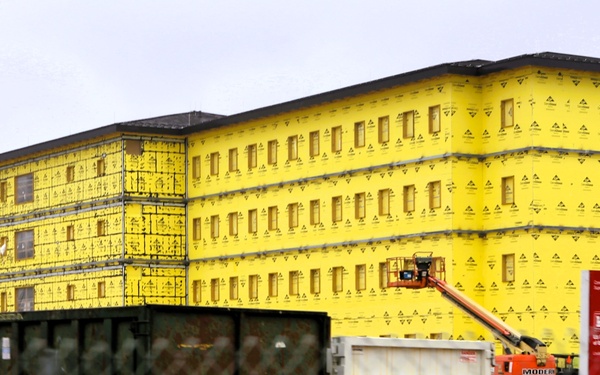 Fort McCoy's East Barracks Project reaches 45 percent complete as June 2025 begins