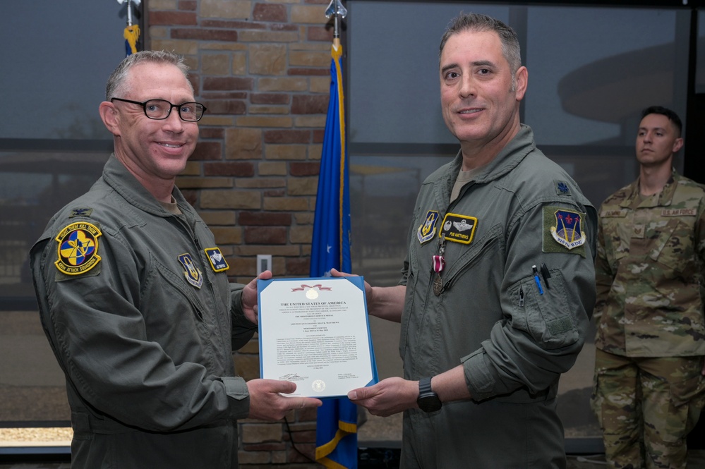 429th Attack Squadron Change of Command 2025