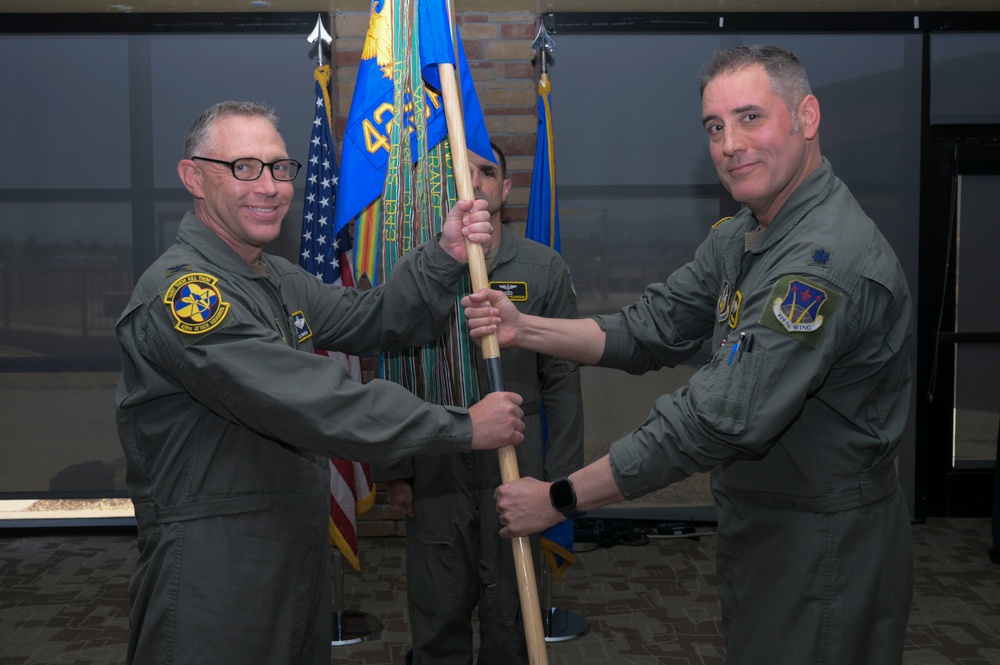 429th Attack Squadron Change of Command 2025