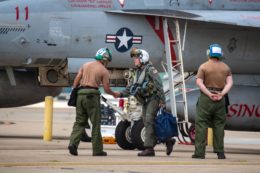 Carrier Air Wing (CVW) 1 Returns Home