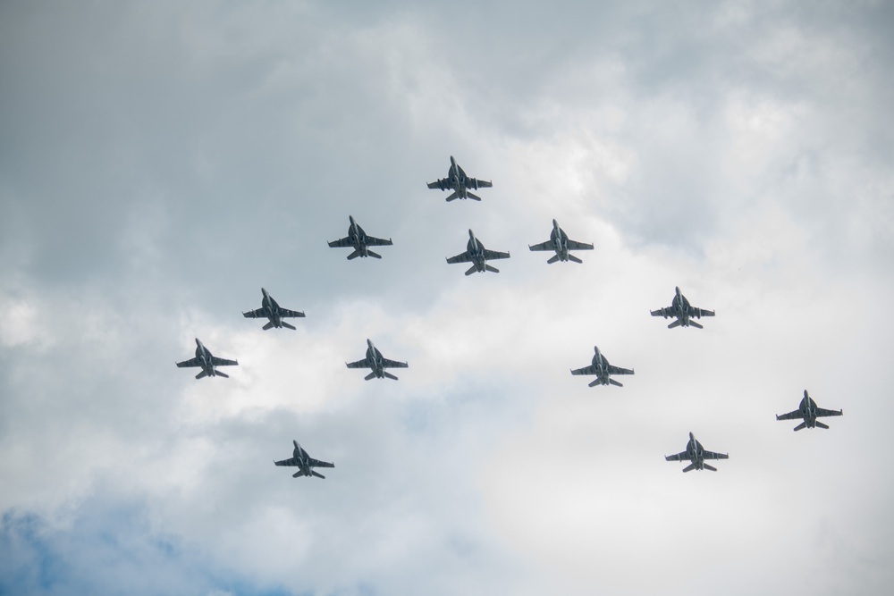 Carrier Air Wing (CVW) 1 Returns Home