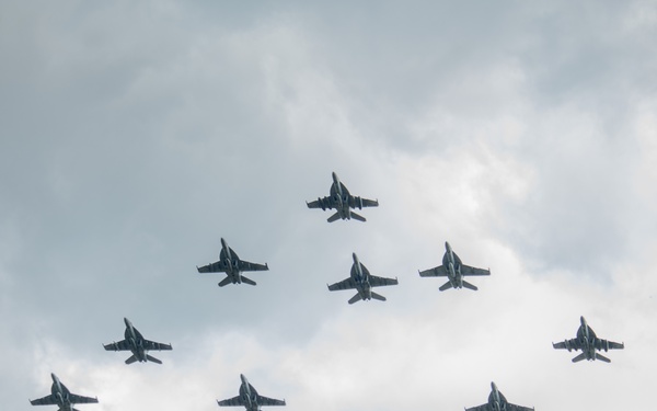 Carrier Air Wing (CVW) 1 Returns Home