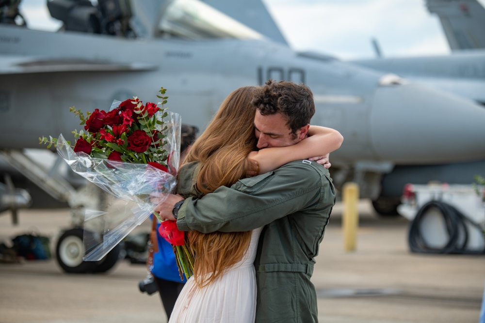 Carrier Air Wing (CVW) 1 Returns Home
