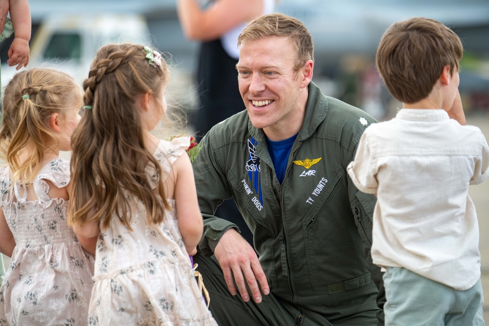 Carrier Air Wing (CVW) 1 Returns Home