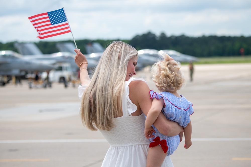 Carrier Air Wing (CVW) 1 Returns Home