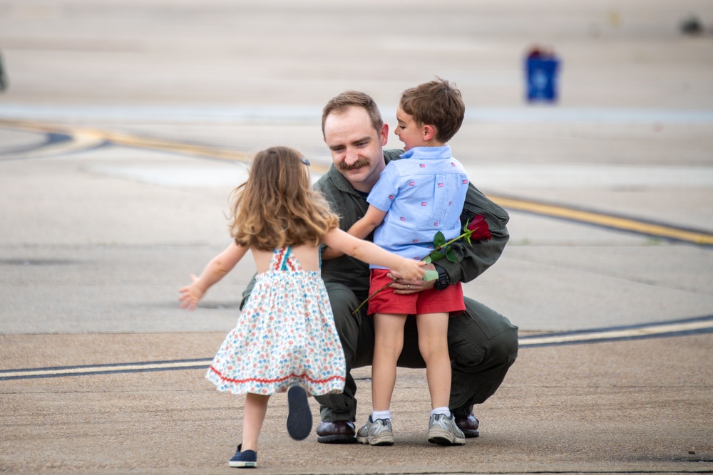 Carrier Air Wing (CVW) 1 Returns Home