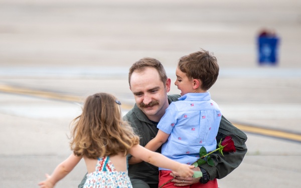 Carrier Air Wing (CVW) 1 Returns Home