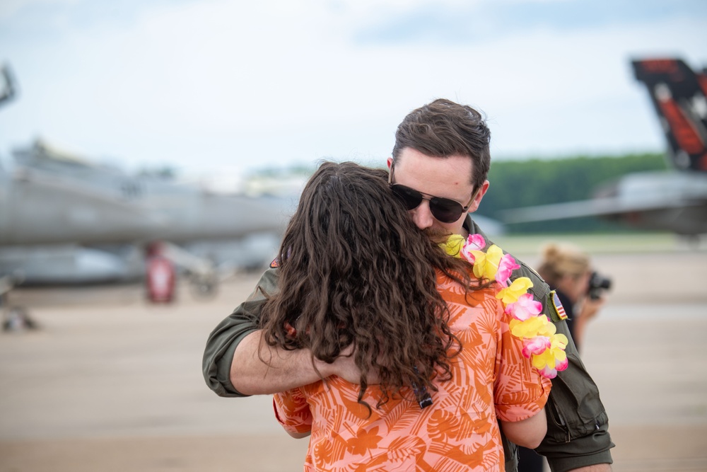 Carrier Air Wing (CVW) 1 Returns Home