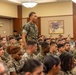 Maj Gen Livingston Visit MARCORSPTFAC
