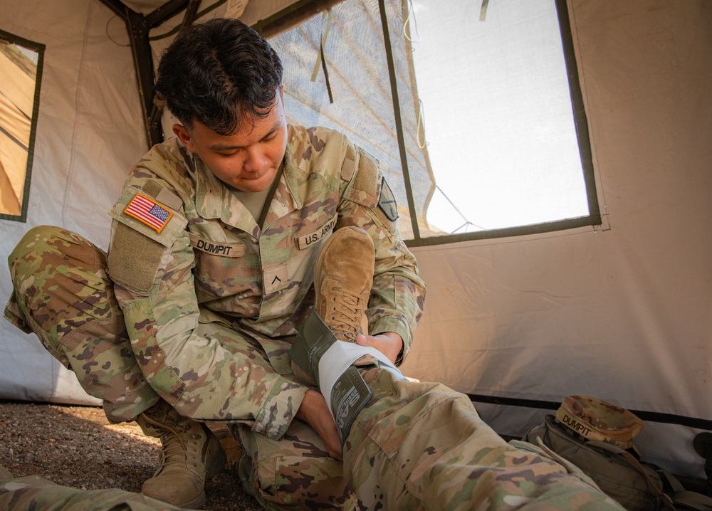 151 CBRN Battalion Medical Training
