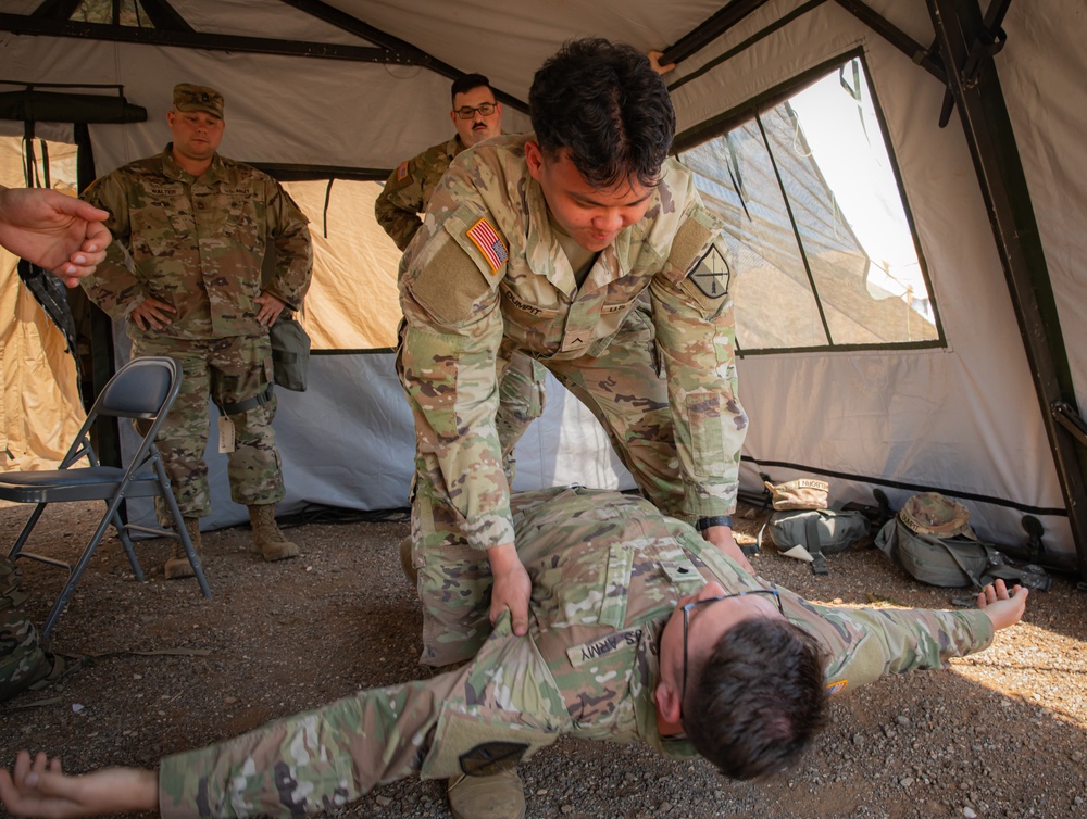151 CBRN Battalion Medic Training