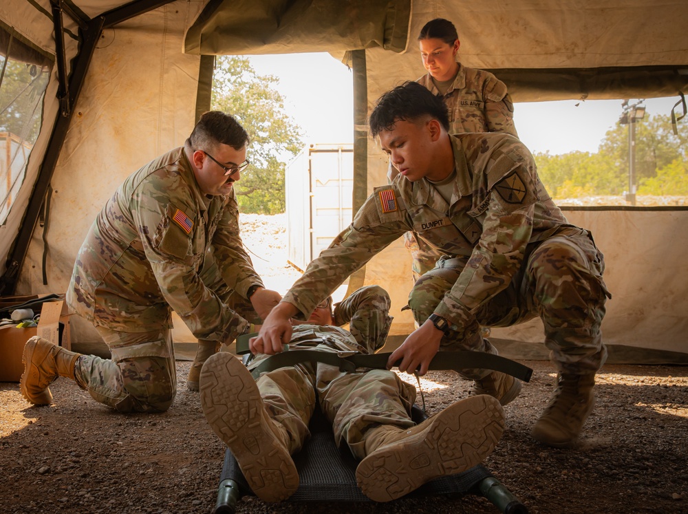 151 CBRN Battalion Medical Training