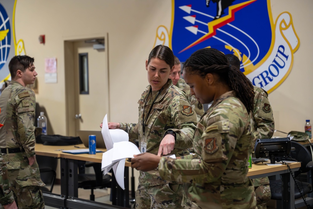 Airmen from JBER prepare to deploy during Exercise TROPIC TUNDRA