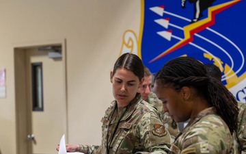 Airmen from JBER prepare to deploy during Exercise TROPIC TUNDRA