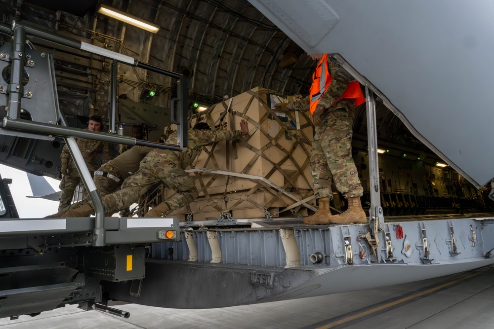 Airmen from JBER prepare to deploy during Exercise TROPIC TUNDRA