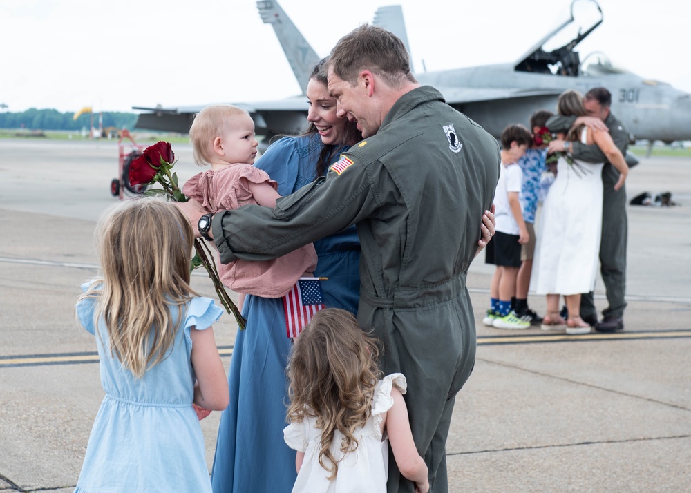 VFA-81 Returns Home From Deployment