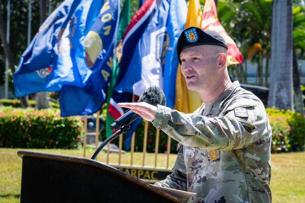 94th AAMDC Installs New CSM in Ceremonial Transition of Responsibility