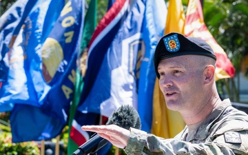 94th AAMDC Installs New CSM in Ceremonial Transition of Responsibility