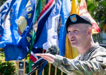 94th AAMDC Installs New CSM in Ceremonial Transition of Responsibility