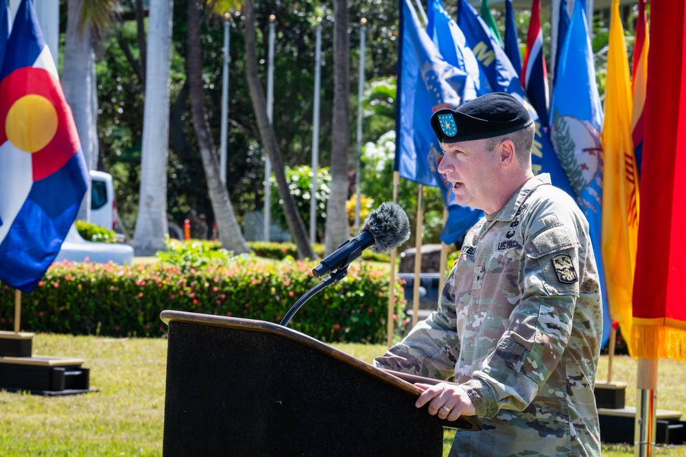 94th AAMDC Installs New CSM in Ceremonial Transition of Responsibility