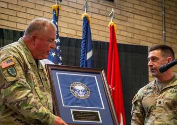 Gifts of Appreciation Presented to Retired Maj. Gen. R. Van McCarty