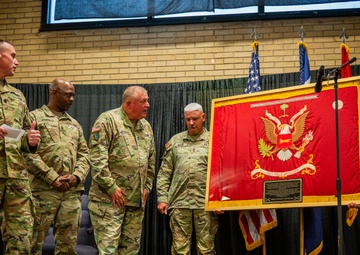 Gifts of Appreciation Presented to Retired Maj. Gen. R. Van McCarty