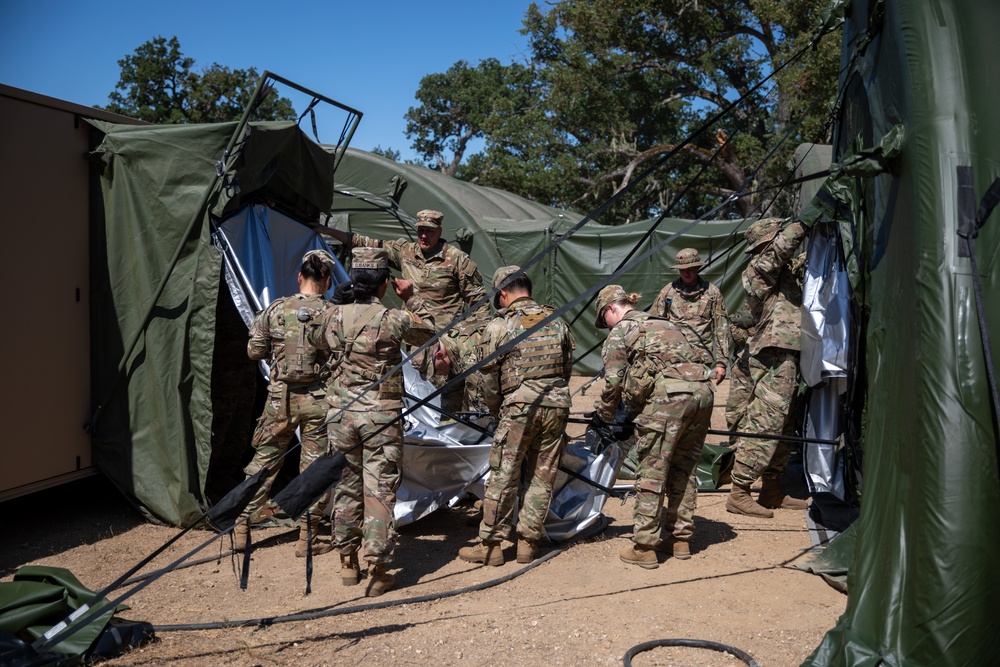 FRSD and Field Hospital Set Up as Exercise Global Medic Begins