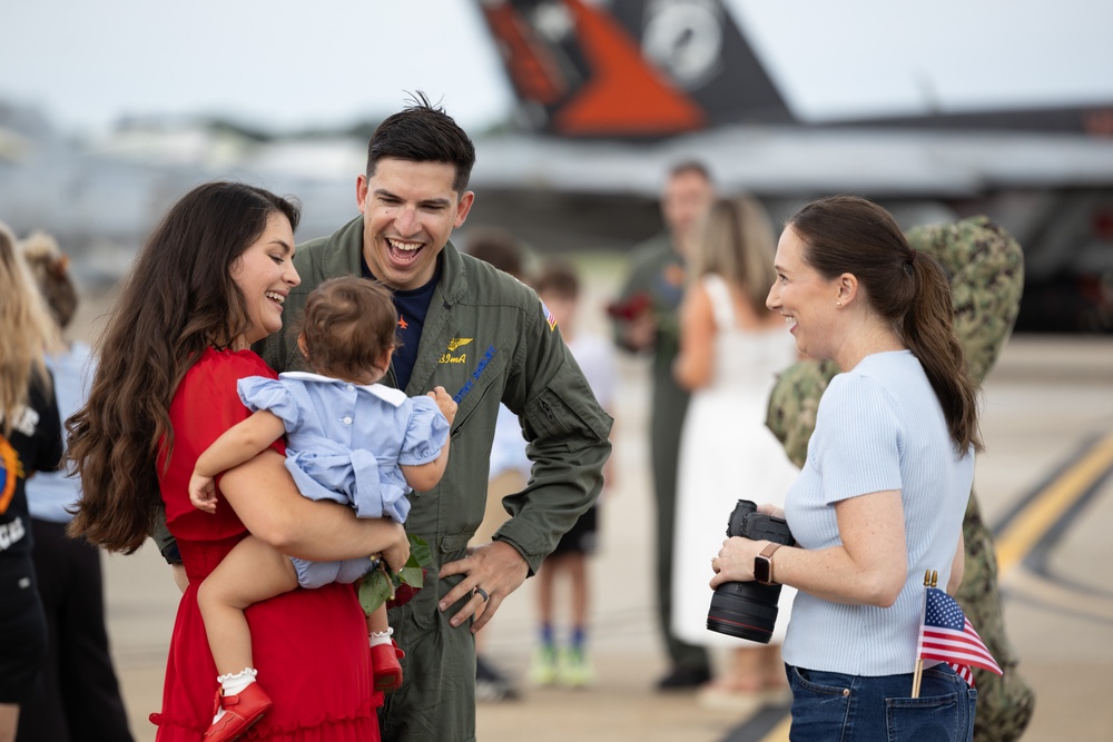VFA-81 Returns Home From Deployment