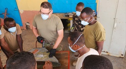 Air National Guard Sheet Metal Expertise Strengthens Djibouti Partnership