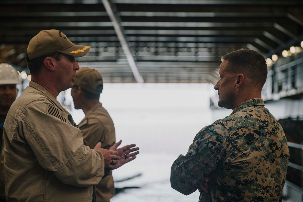 QUART: 15th MEU CO visits Harpers Ferry