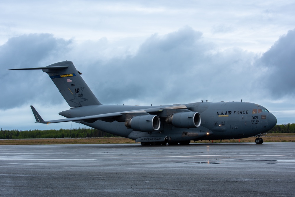 JBER Airmen assigned to the 3rd Air Expeditionary Wing participate in exercise TROPIC TUNDRA