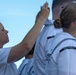 USS Benfold (DDG 65) executive, medical division look sharp for uniform inspection