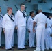 USS Benfold (DDG 65) executive, medical division look sharp for uniform inspection