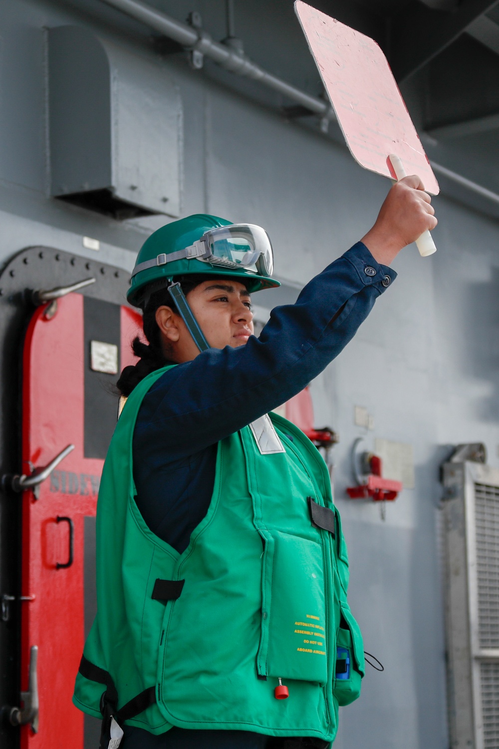 Replenishment At Sea Aboard USS Tripoli