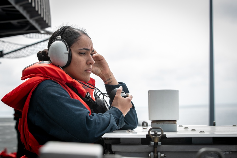 Tripoli Conducts Replinishment-at-Sea