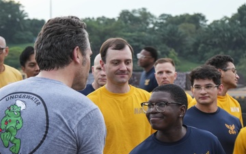 Secretary of Defense Visits Sembawang Naval Installation, May 30, 2025