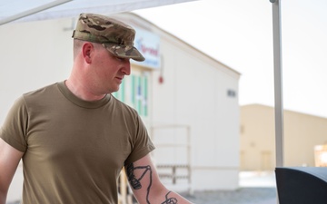 386th AEW: Memorial Day cookout