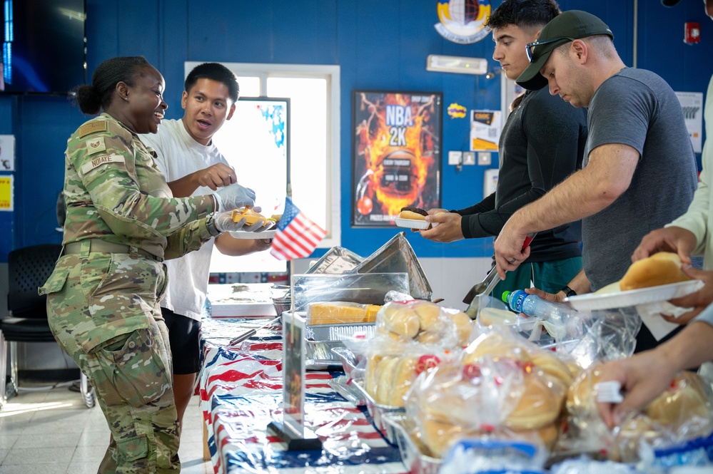 386th AEW: Memorial Day cookout