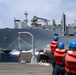 USS William P Lawrence (DDG 110) Conducts UNREP With USNS Alan Shepard (T-AKE 3)