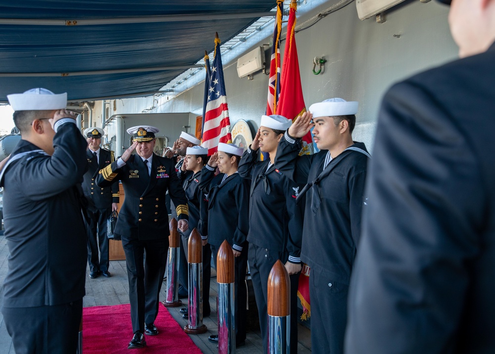 Australian Chief of Navy Visits Commander, 7th Fleet